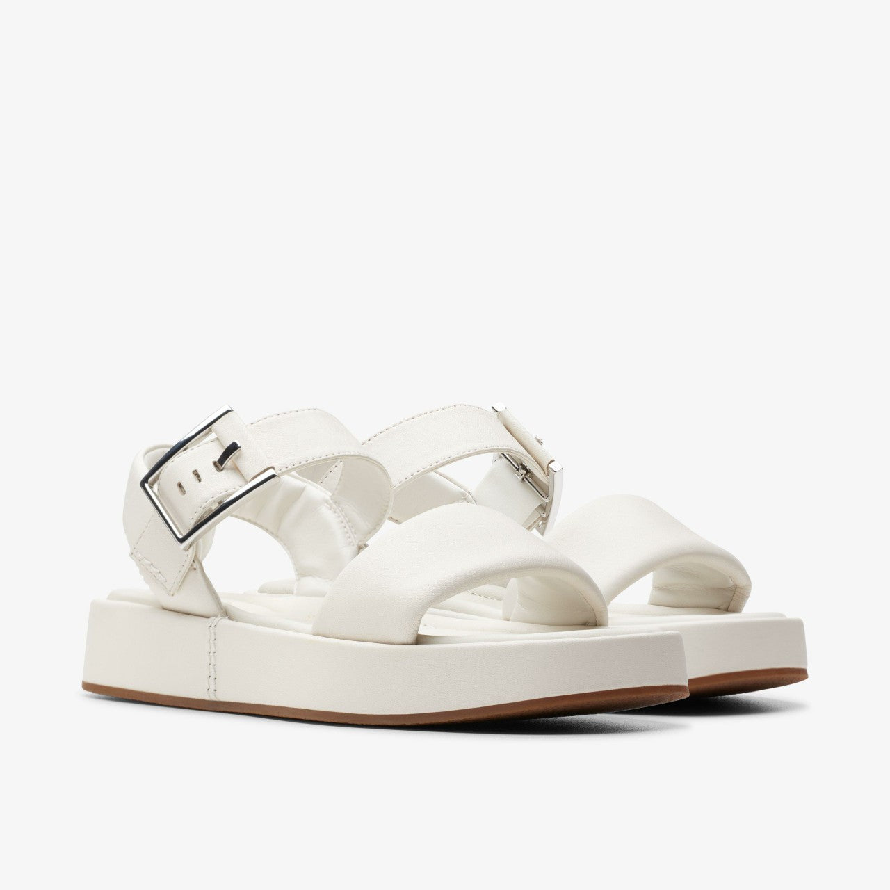 Alda Strap Off White Leather Clarks Women