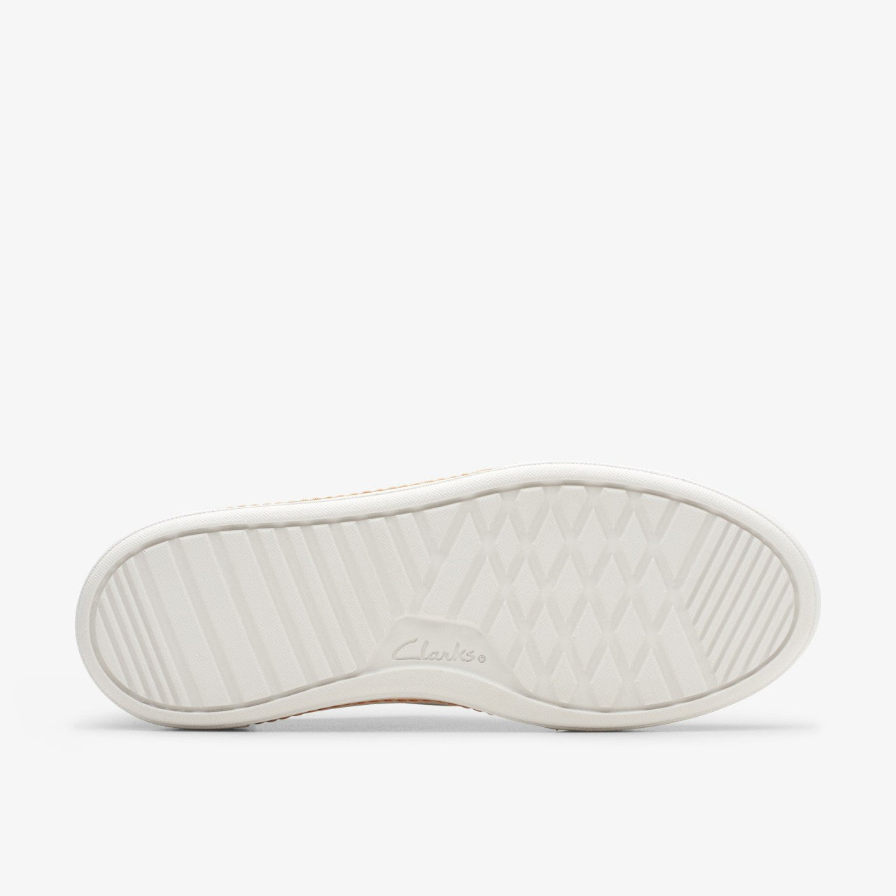 Hollyhock Walk Off White Leather Clarks Women
