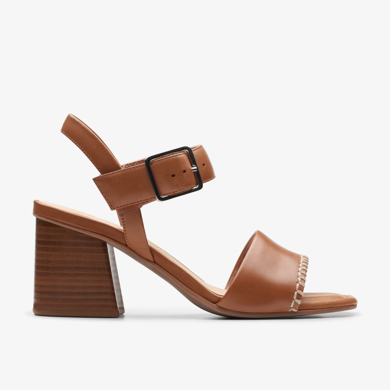 Siara 65 Buckle Tan Leather Clarks Women