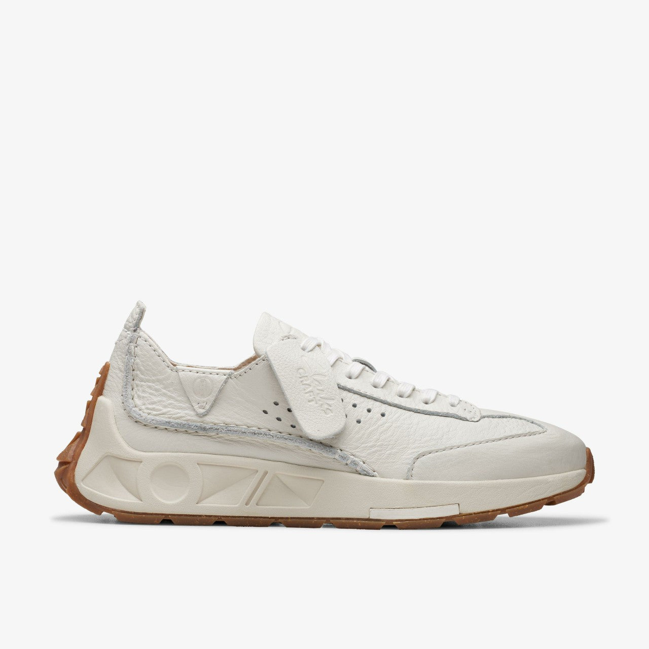 Craft Speed Off White Leather Clarks Women