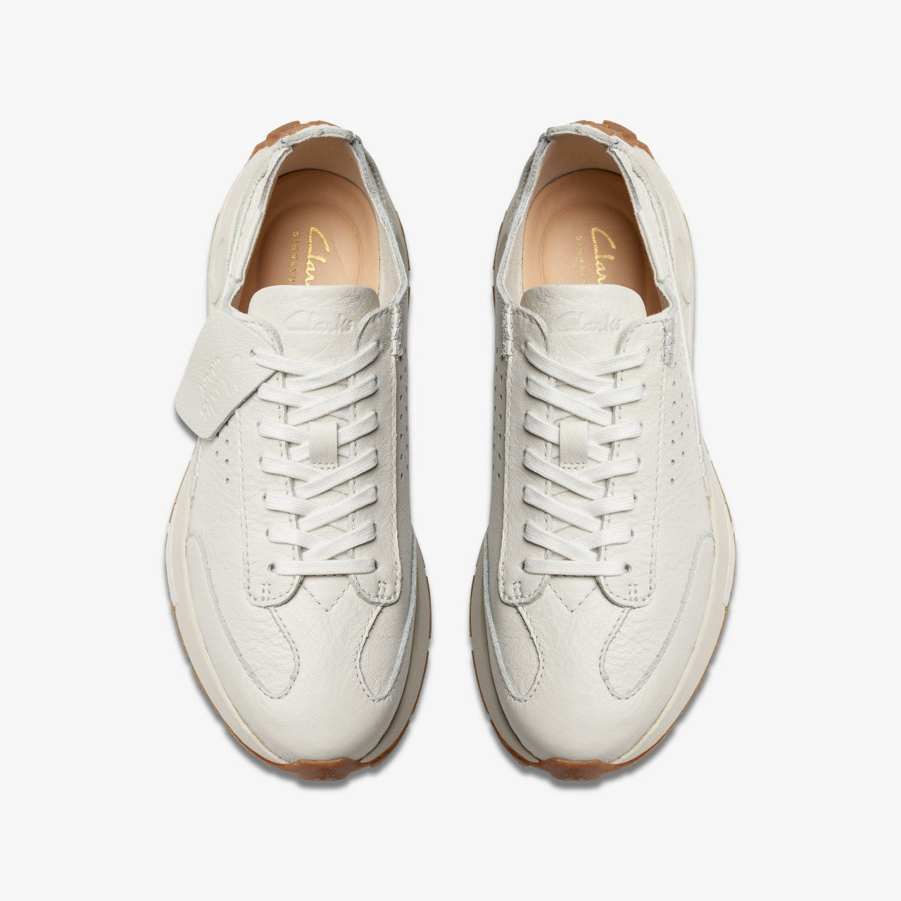 Craft Speed Off White Leather Clarks Women
