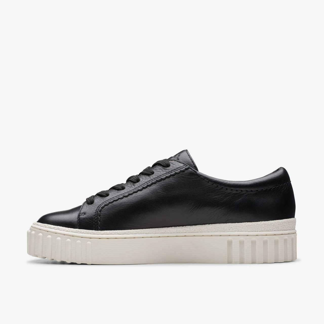 Mayhill Walk Black Leather Clarks Women
