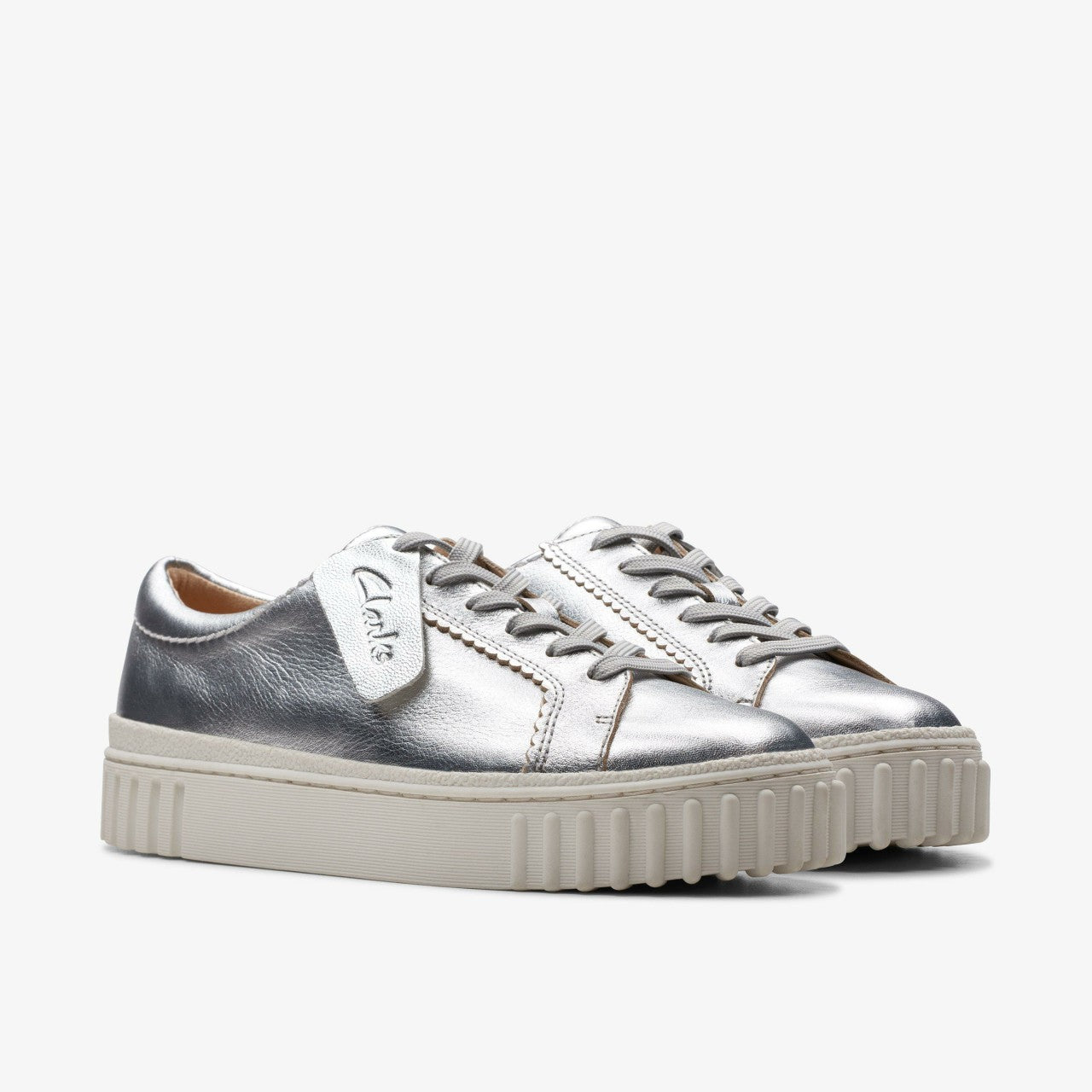 Mayhill Walk Silver Metallic Clarks Women