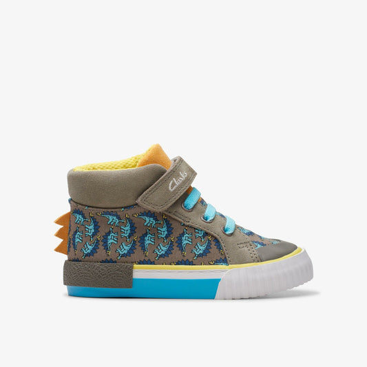 Foxing Roar Hi Toddler Sage Combination Clarks Kids