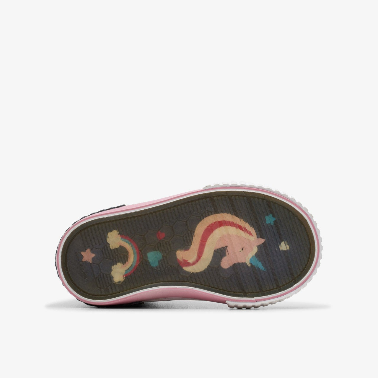 Foxing Halo Hi Toddler Silver Clarks Kids