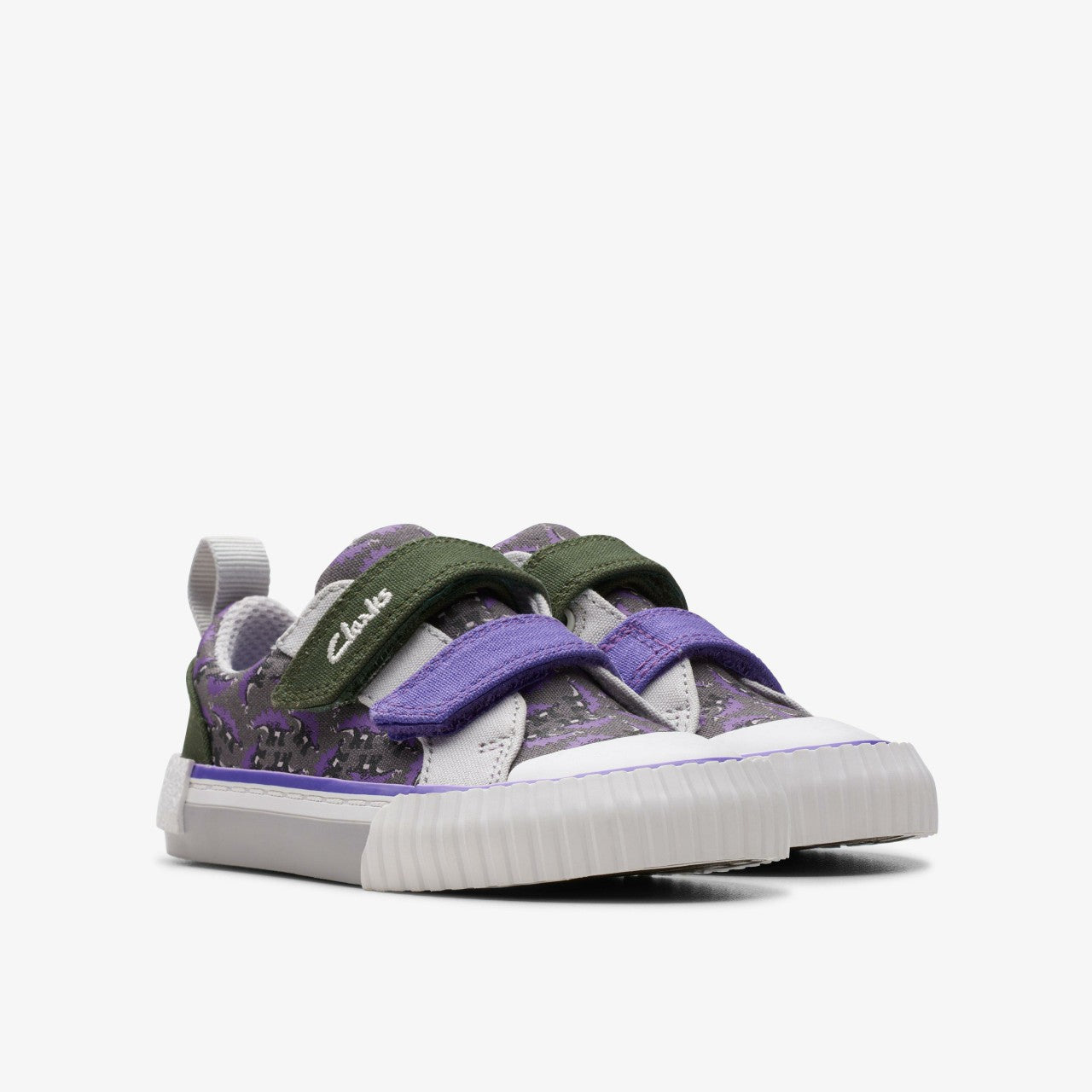 Foxing Steggy Toddler Grey Combination Clarks Kids