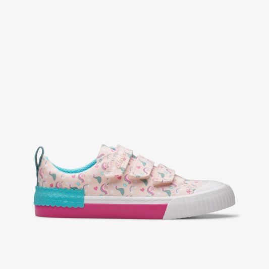 Foxing Myth Kid Pink Multicolour Clarks Kids