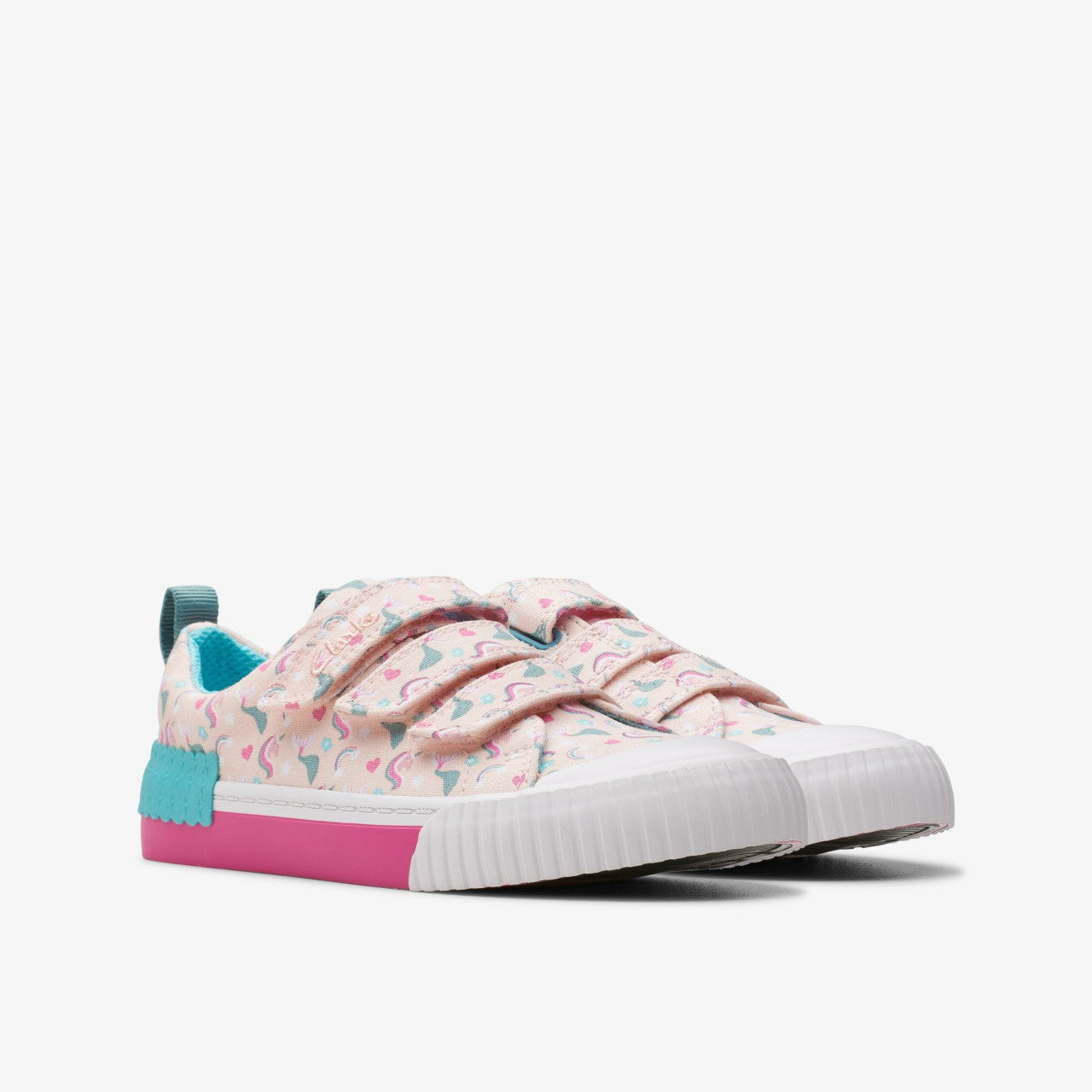 Foxing Myth Kid Pink Multicolour Clarks Kids