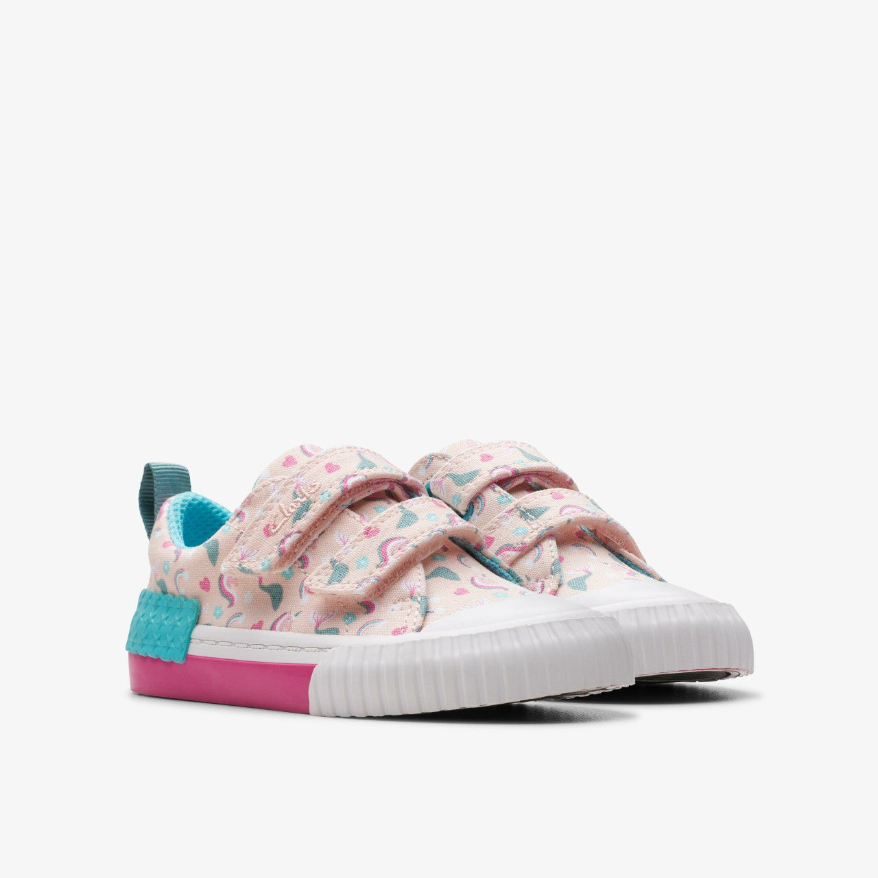 Foxing Myth Toddler Pink Multicolour Clarks Kids|Babies