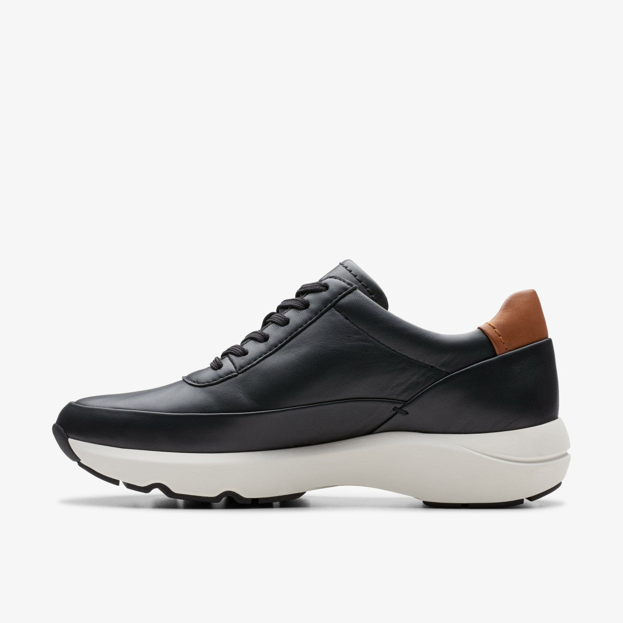 Tivoli Zip Black Leather Clarks Women