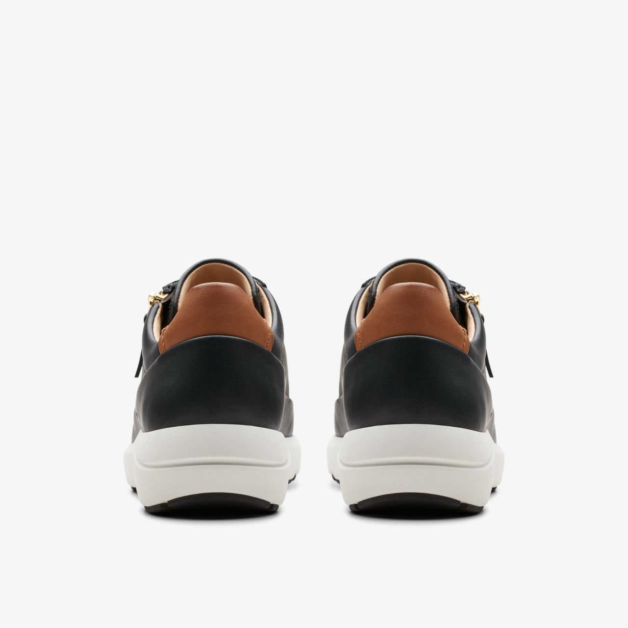 Tivoli Zip Black Leather Clarks Women