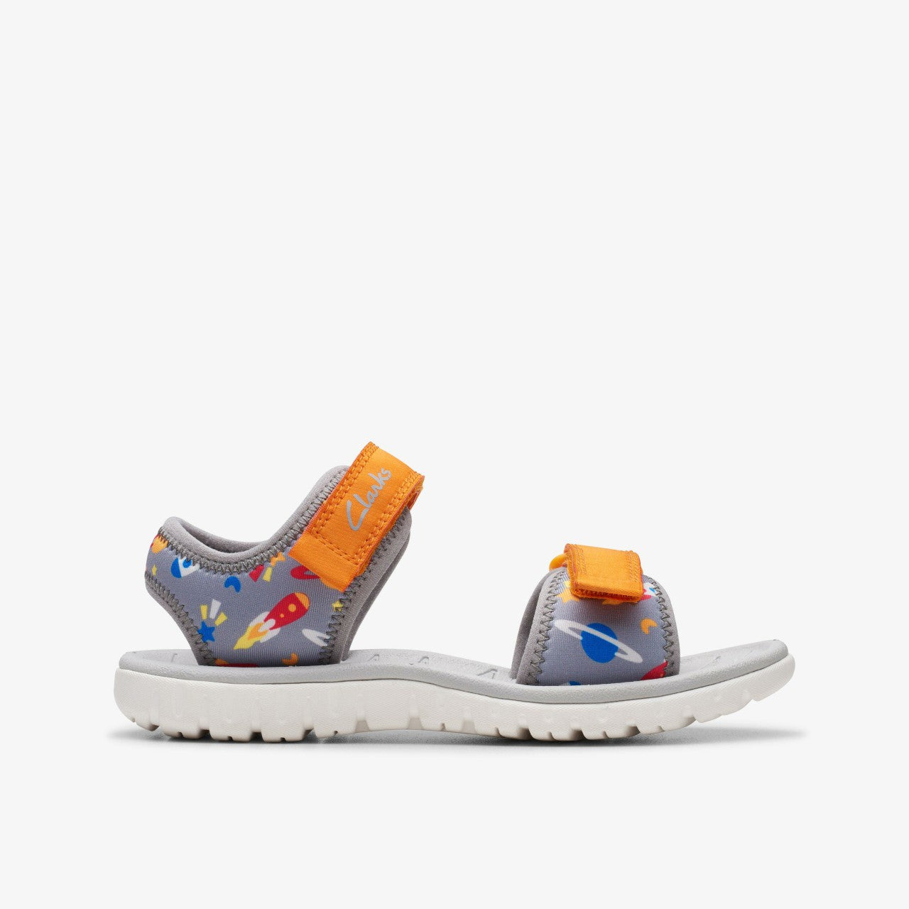 Surfing Tide Kid Grey/Orange Clarks Kids