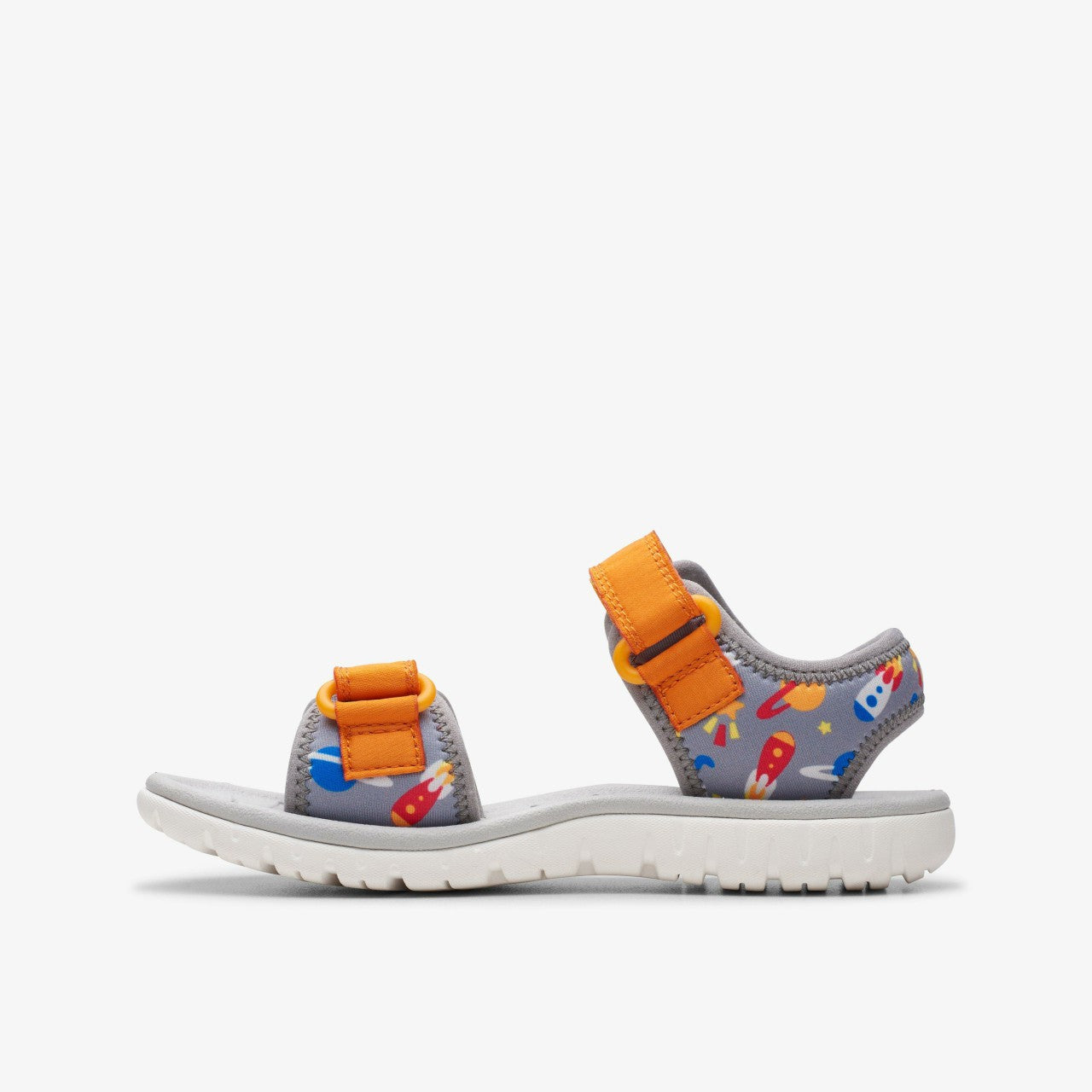 Surfing Tide Kid Grey/Orange Clarks Kids