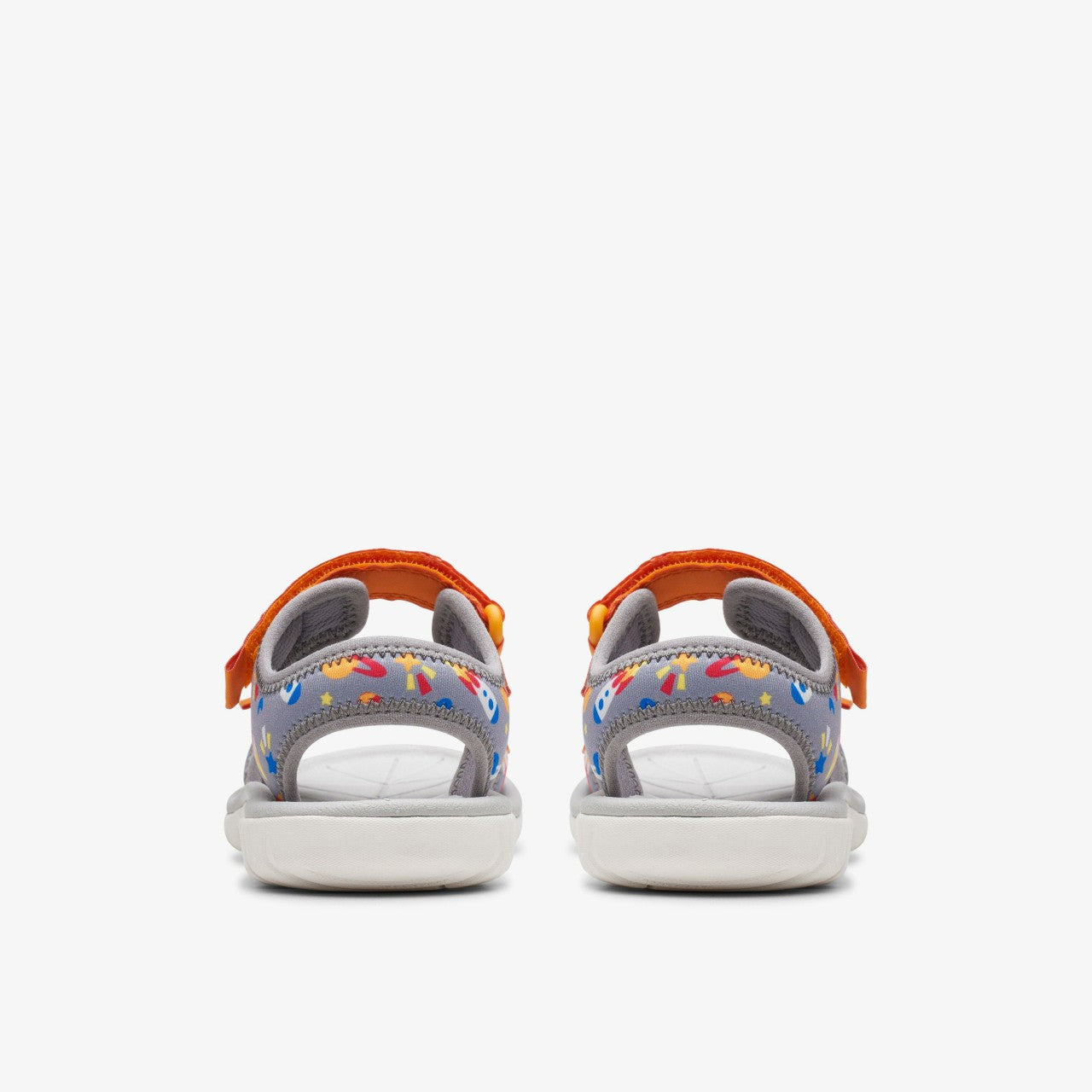 Surfing Tide Kid Grey/Orange Clarks Kids