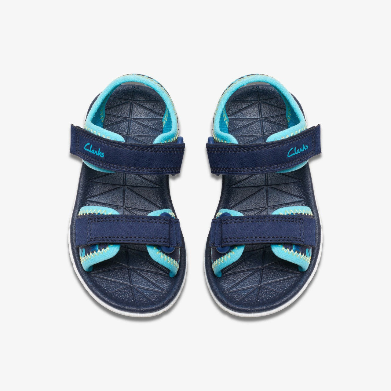 Surfing Tide Toddler Navy Clarks Kids