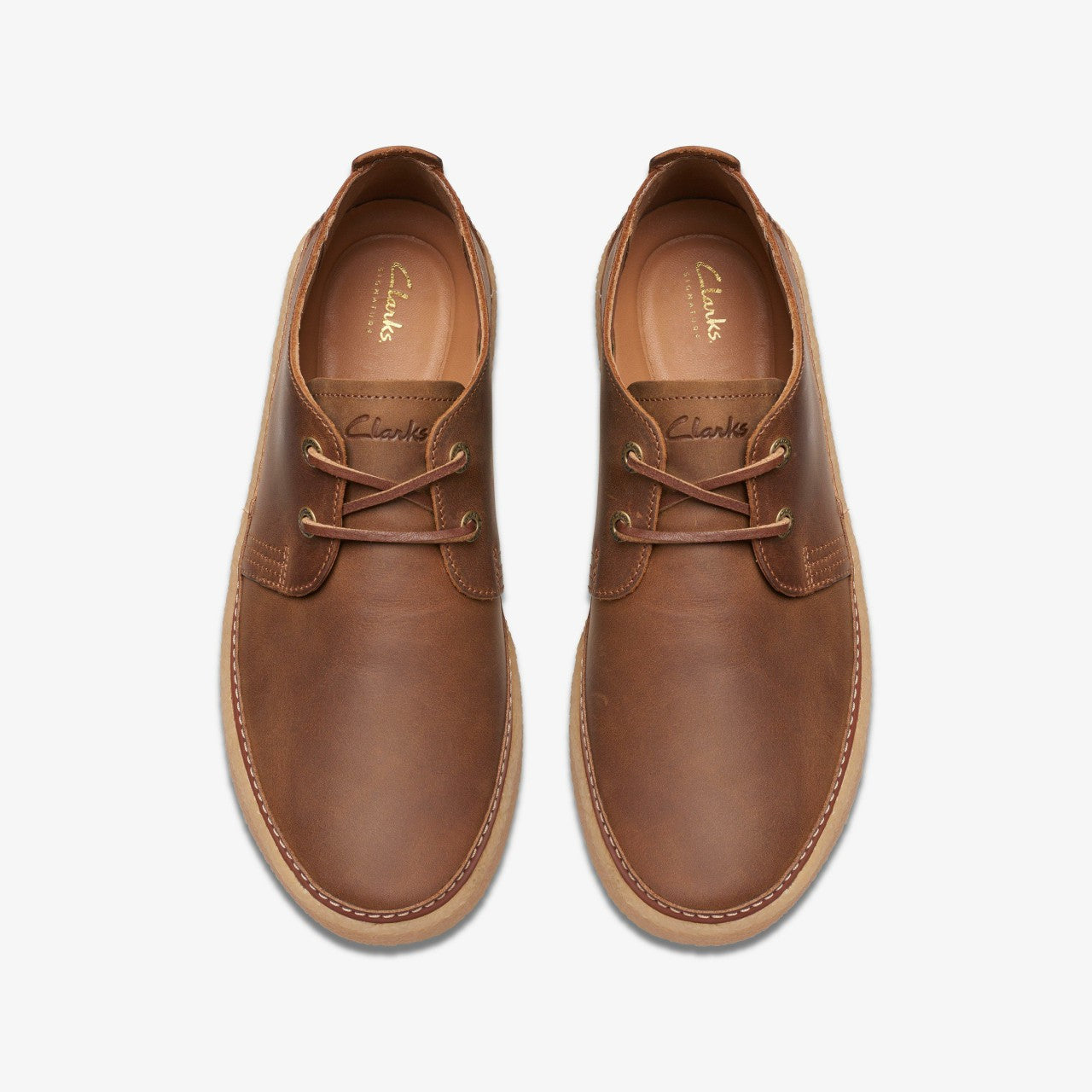 Clarkwood Low Beeswax Leather Clarks Men