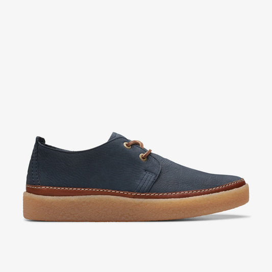 Clarkwood Low Navy Nubuck Clarks Men