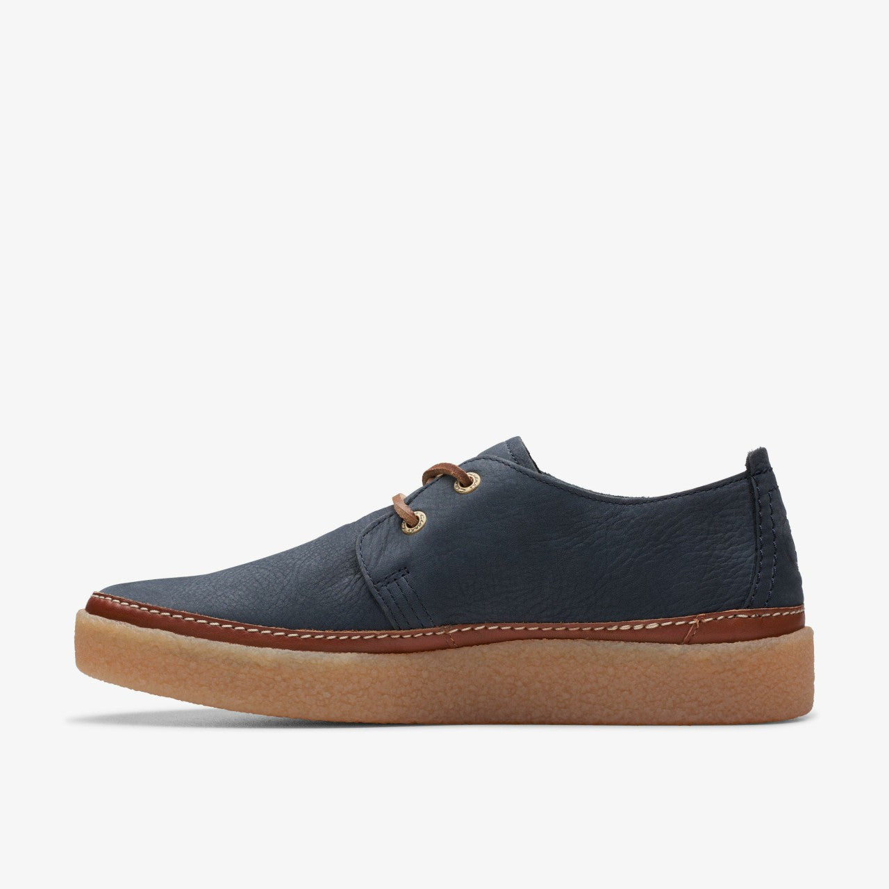 Clarkwood Low Navy Nubuck Clarks Men