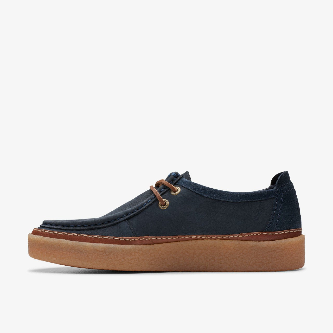 Clarkwood Moc Navy Nubuck Clarks Men