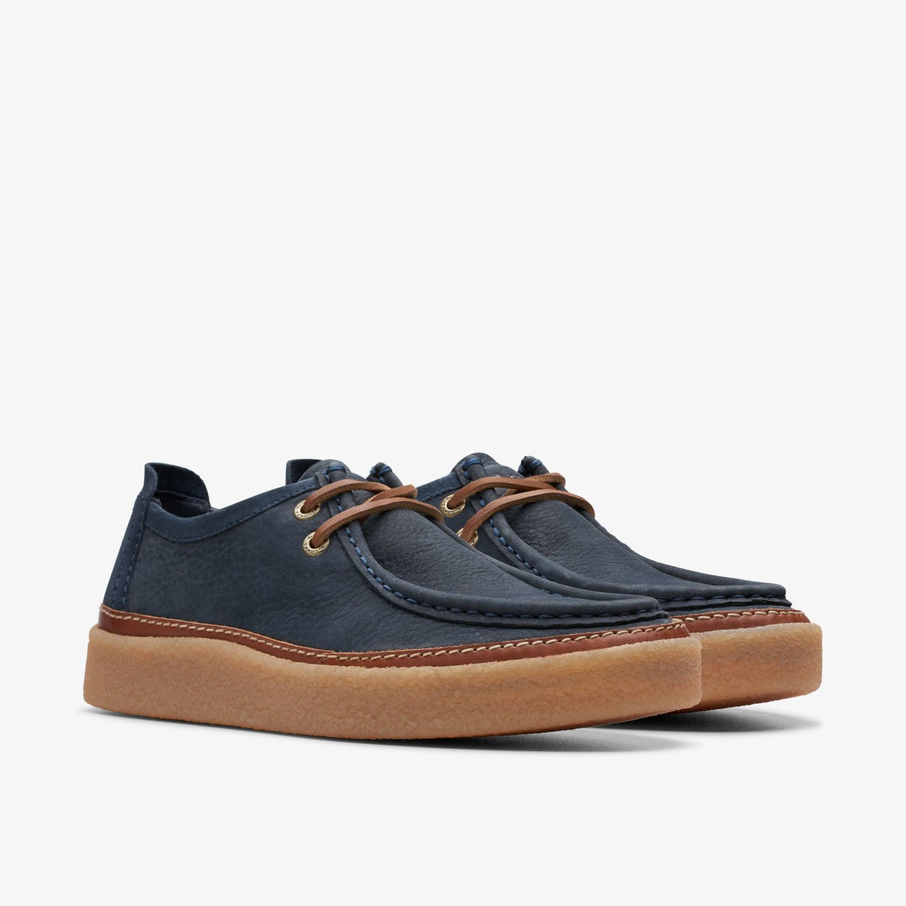 Clarkwood Moc Navy Nubuck Clarks Men