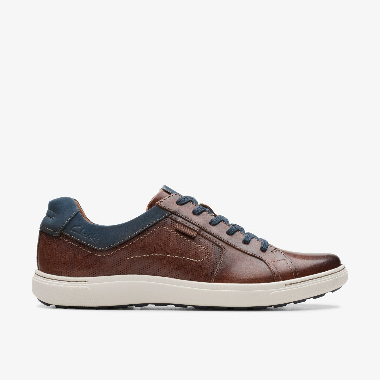 Mapstone Lace Mahogany Leather Clarks Men