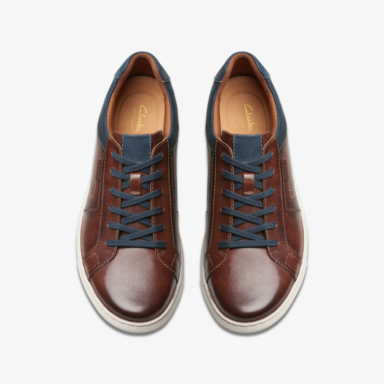 Mapstone Lace Mahogany Leather Clarks Men