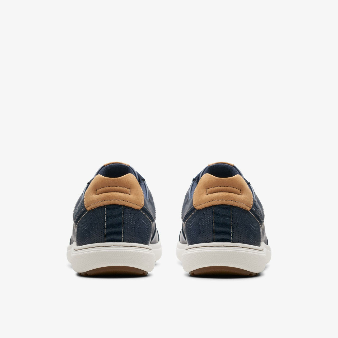 Mapstone Lace Navy Leather Clarks Men