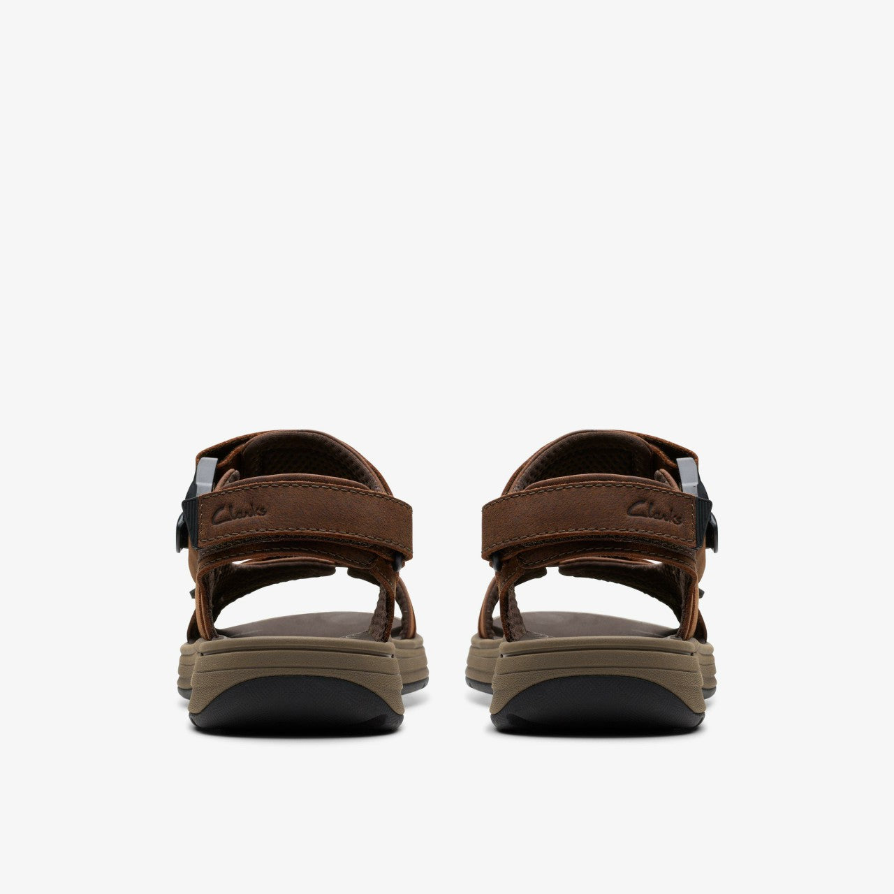 Saltway Trail Dark Brown Leather Clarks Men