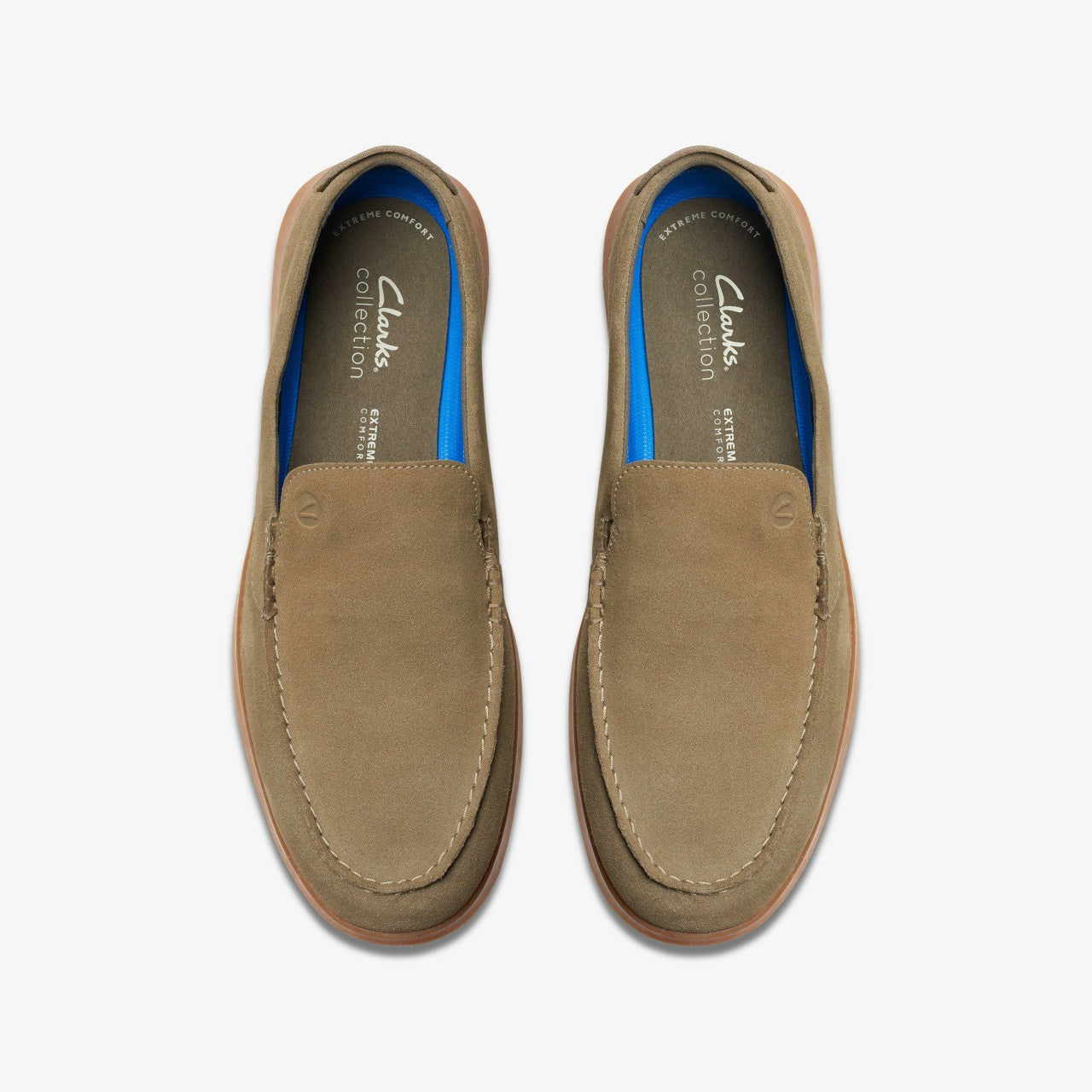 Flexway Step Olive Suede Clarks Men