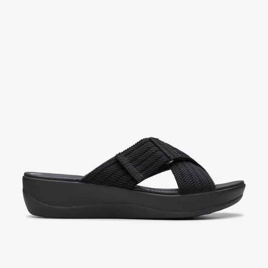 Arla Wave Black Clarks Women