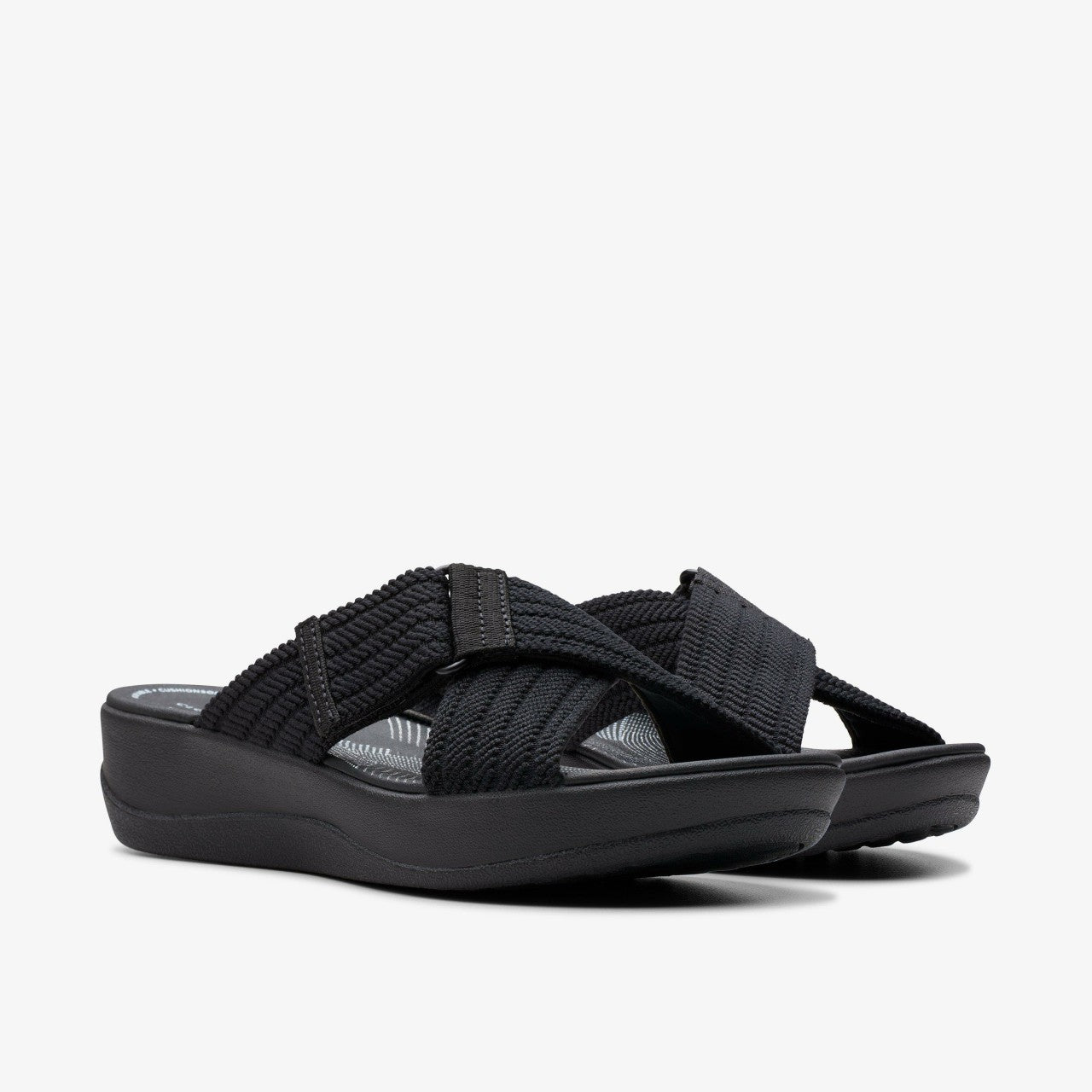 Arla Wave Black Clarks Women
