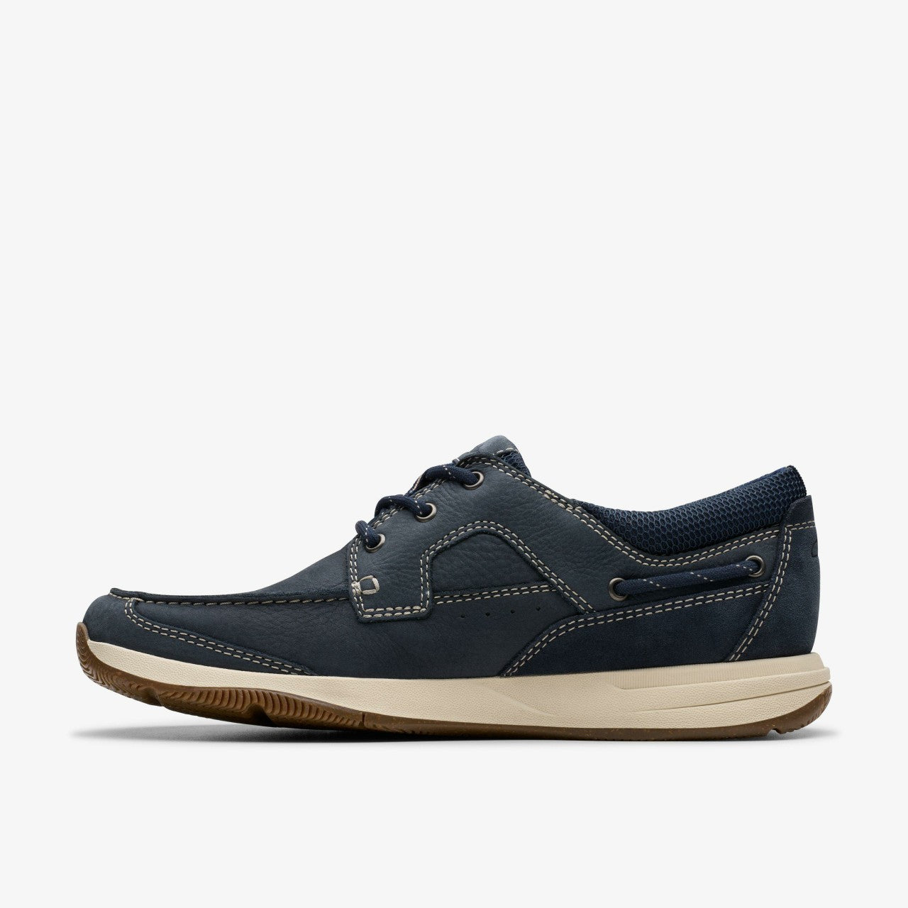 Sailview Lace Navy Nubuck Clarks Men