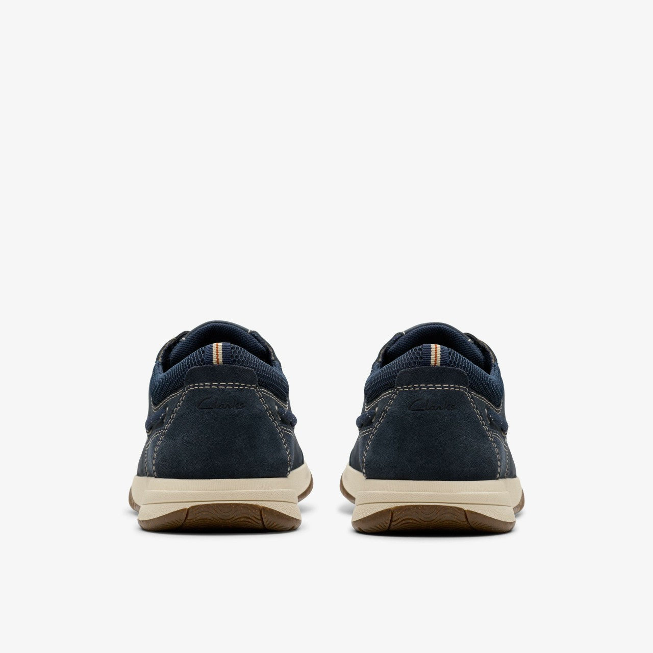 Sailview Lace Navy Nubuck Clarks Men