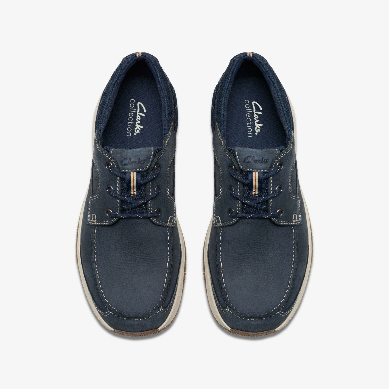 Sailview Lace Navy Nubuck Clarks Men