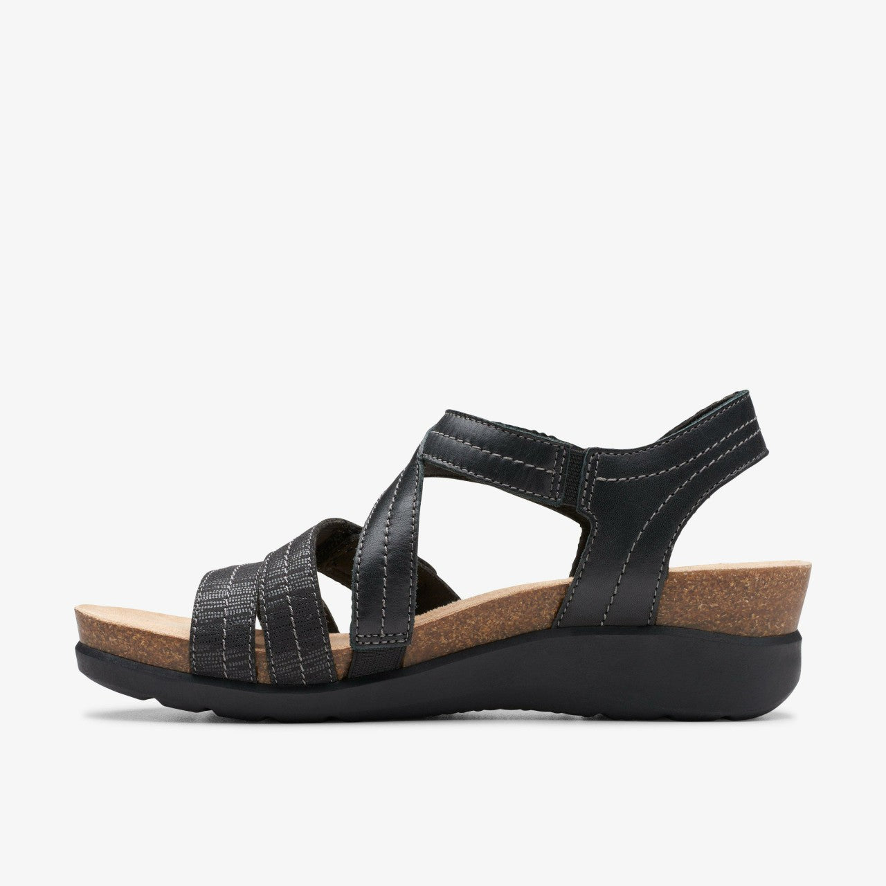 Calenne Clara Black Combination Clarks Women