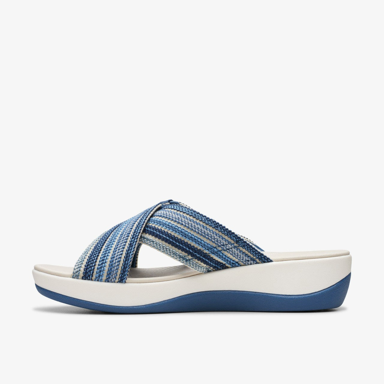 Arla Wave Blue Combination Clarks Women