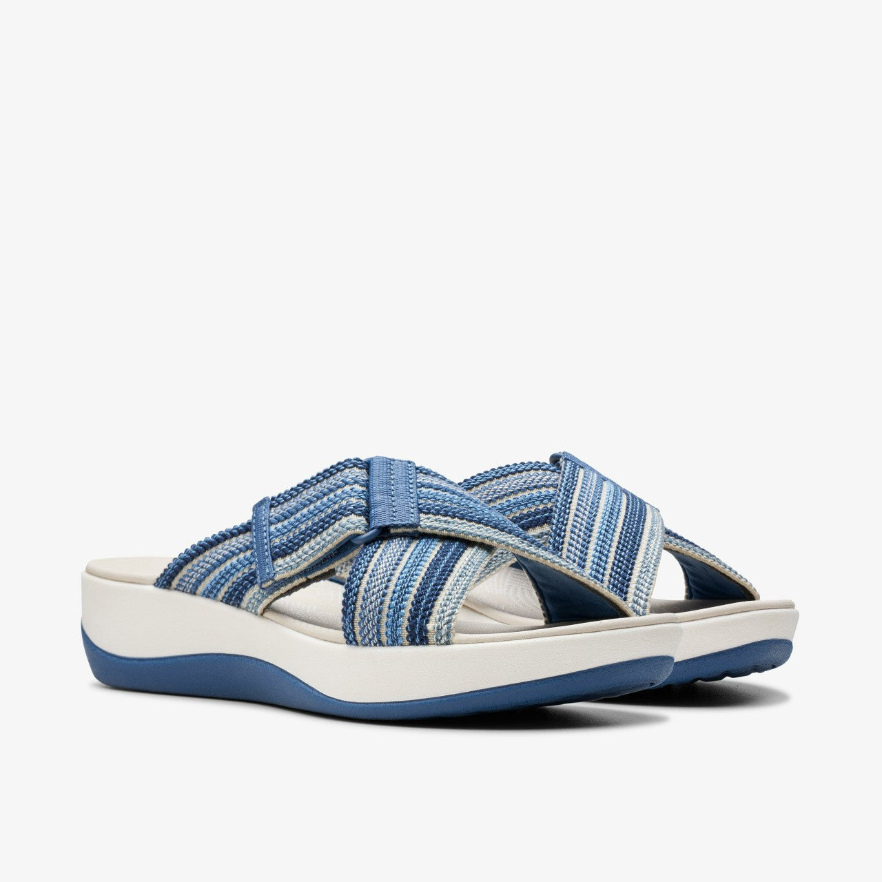 Arla Wave Blue Combination Clarks Women