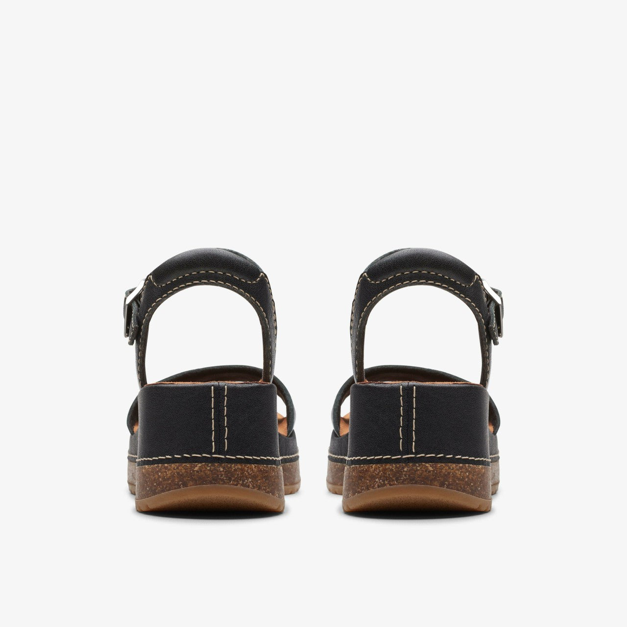 Kassanda Lily Black Leather Clarks Women