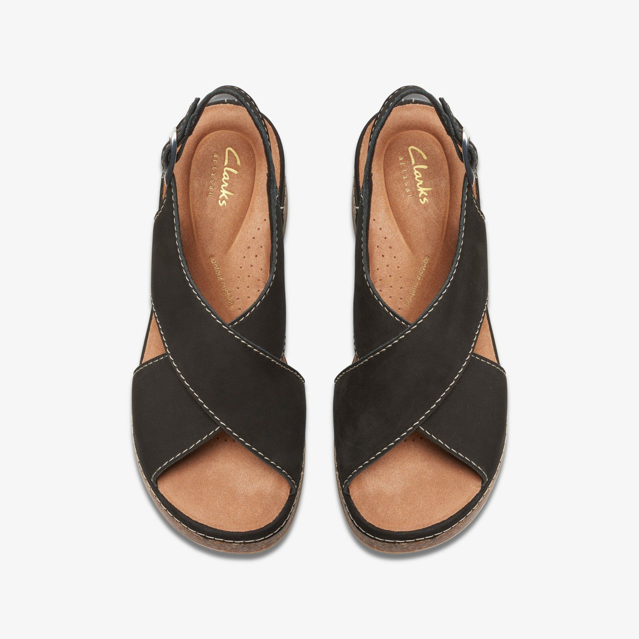 Kassanda Step Black Nubuck Clarks Women