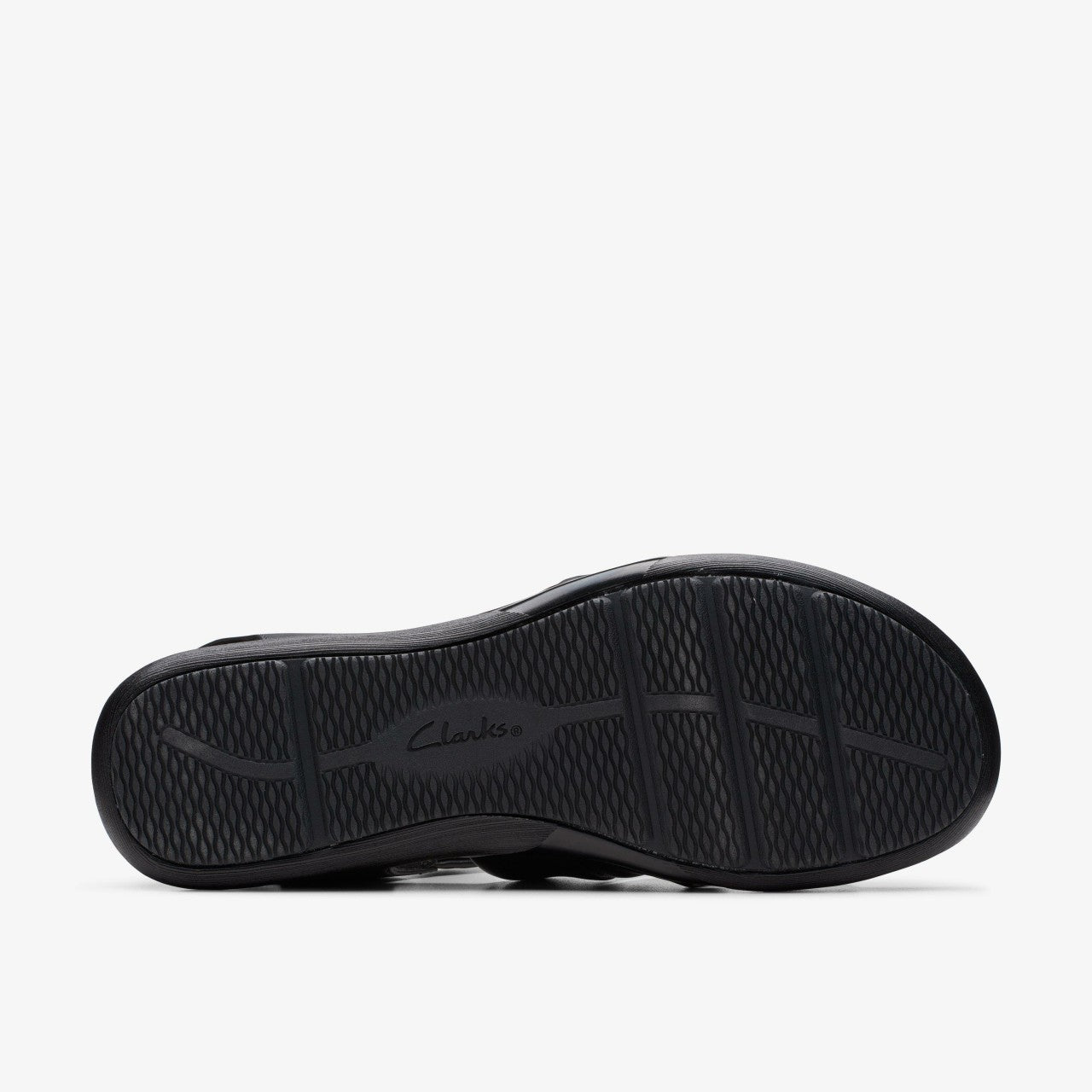 Kitly Ave Black Leather Clarks Women