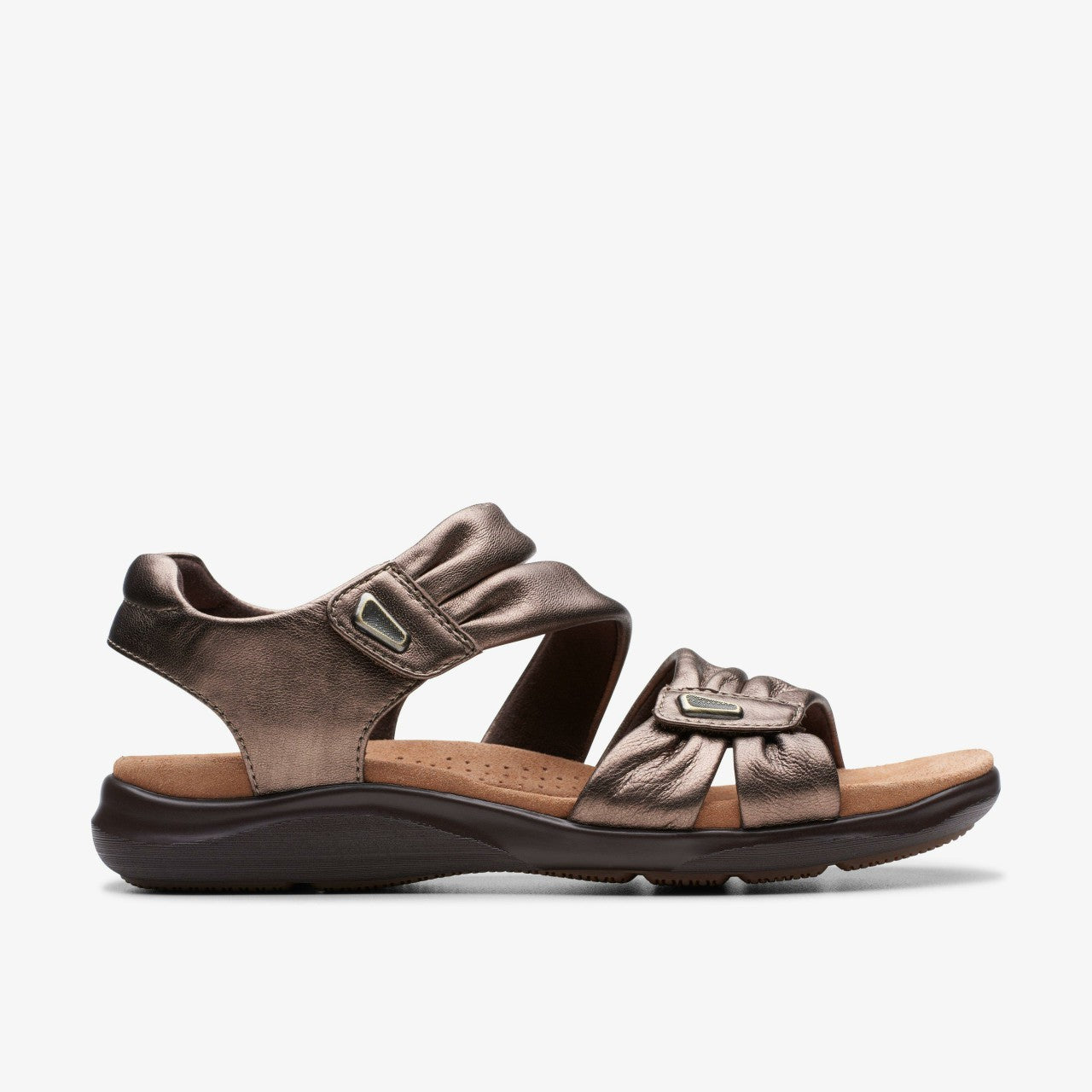 Kitly Ave Bronze Leather Clarks Women
