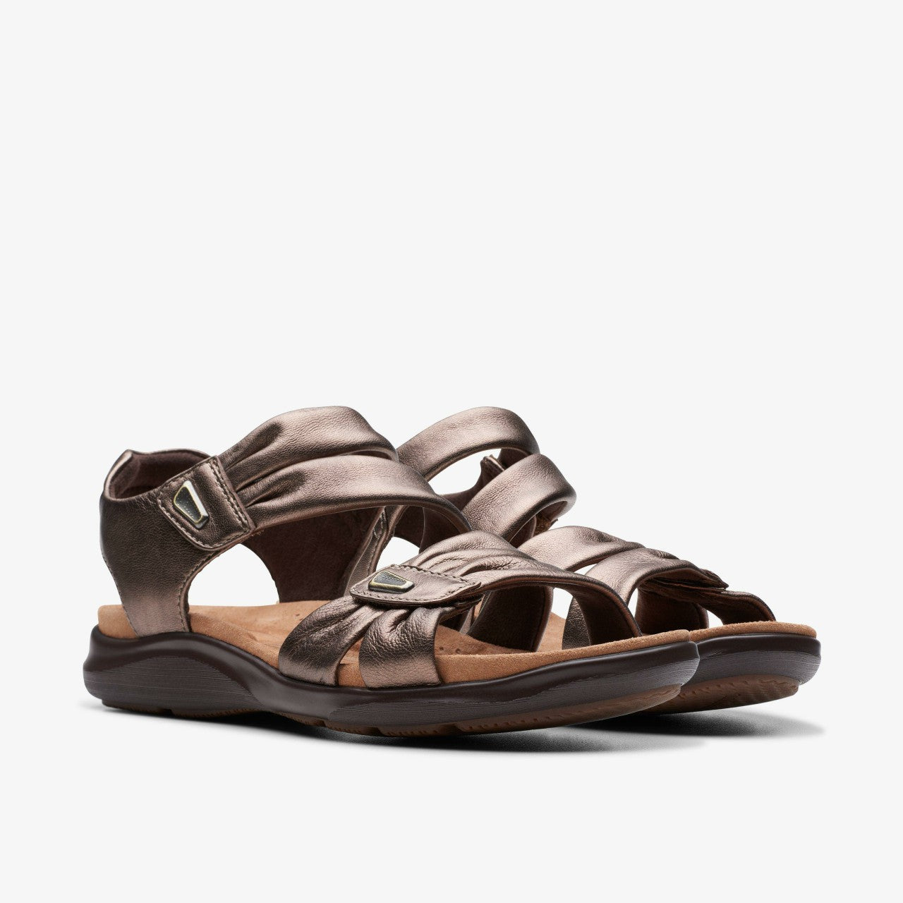Kitly Ave Bronze Leather Clarks Women