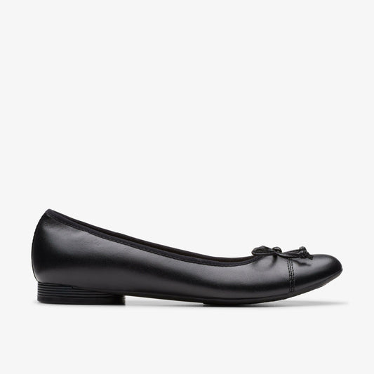 Loreleigh Rae Black Leather Clarks Women