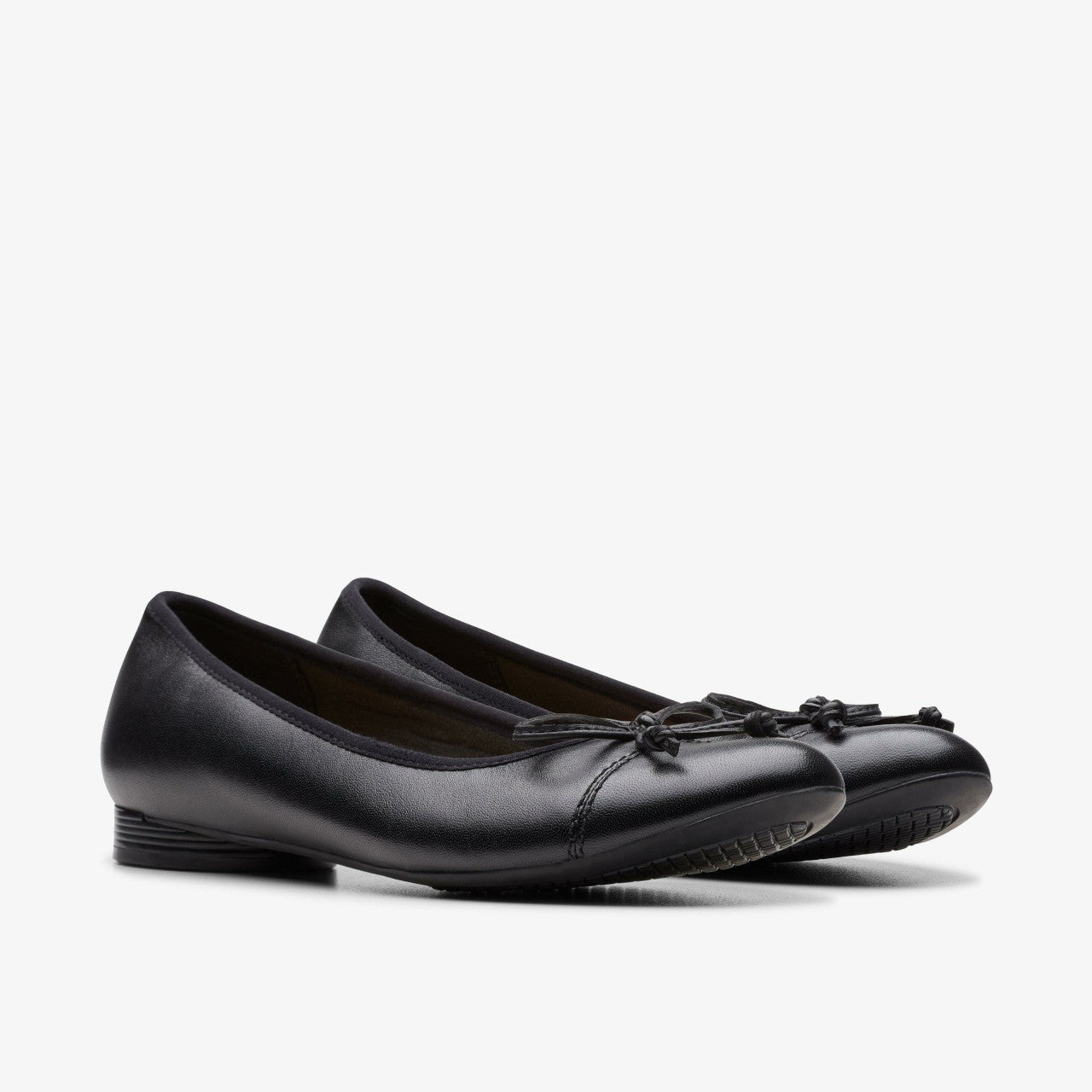 Loreleigh Rae Black Leather Clarks Women