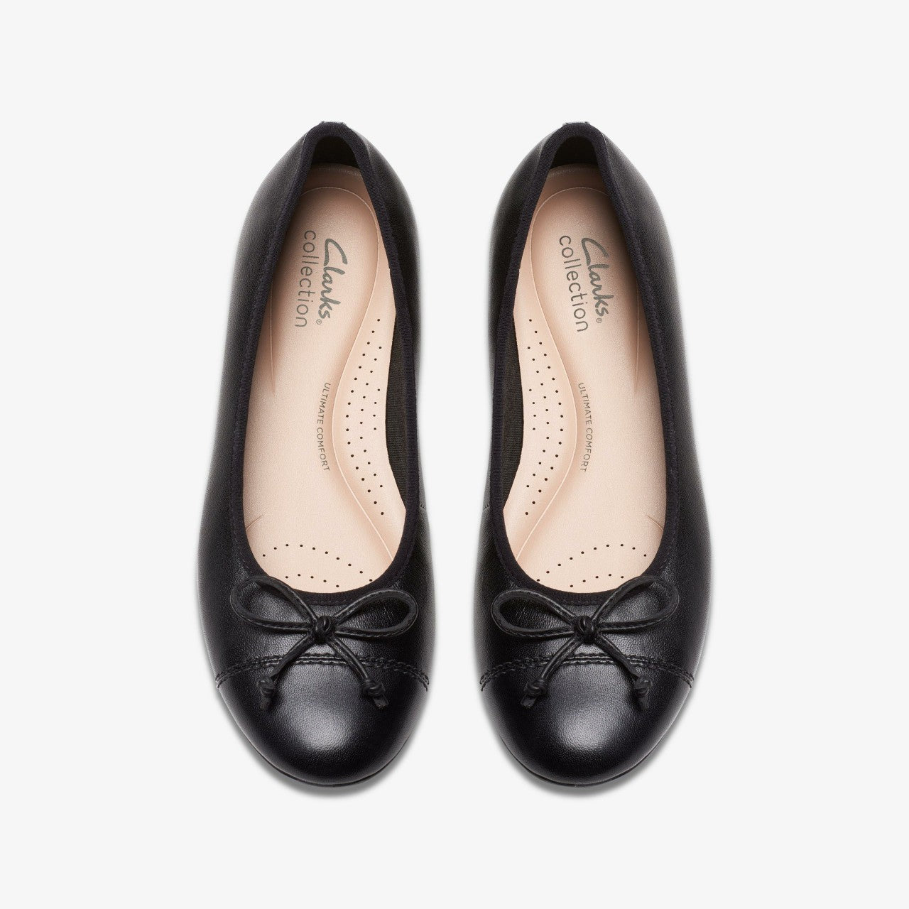 Loreleigh Rae Black Leather Clarks Women