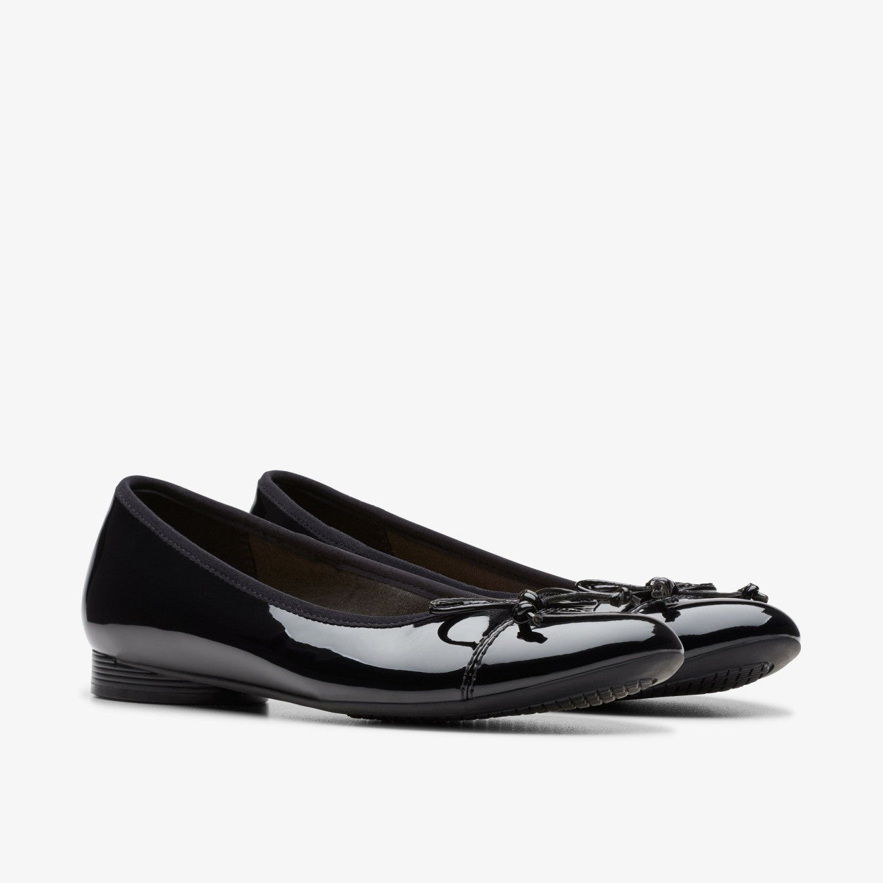 Loreleigh Rae Black Patent Clarks Women