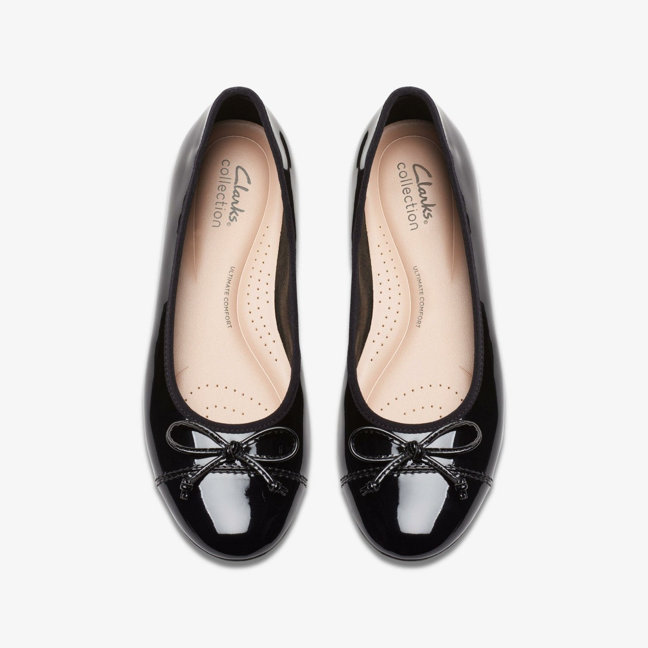 Loreleigh Rae Black Patent Clarks Women