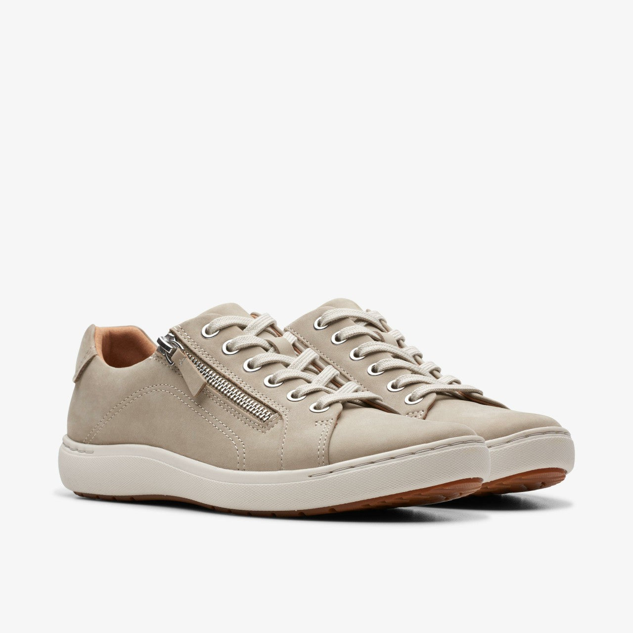 Nalle Lace Stone Nubuck Clarks Women