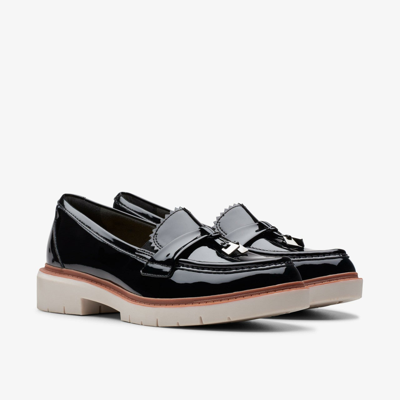 Westlynn Bella Black Patent Clarks Women