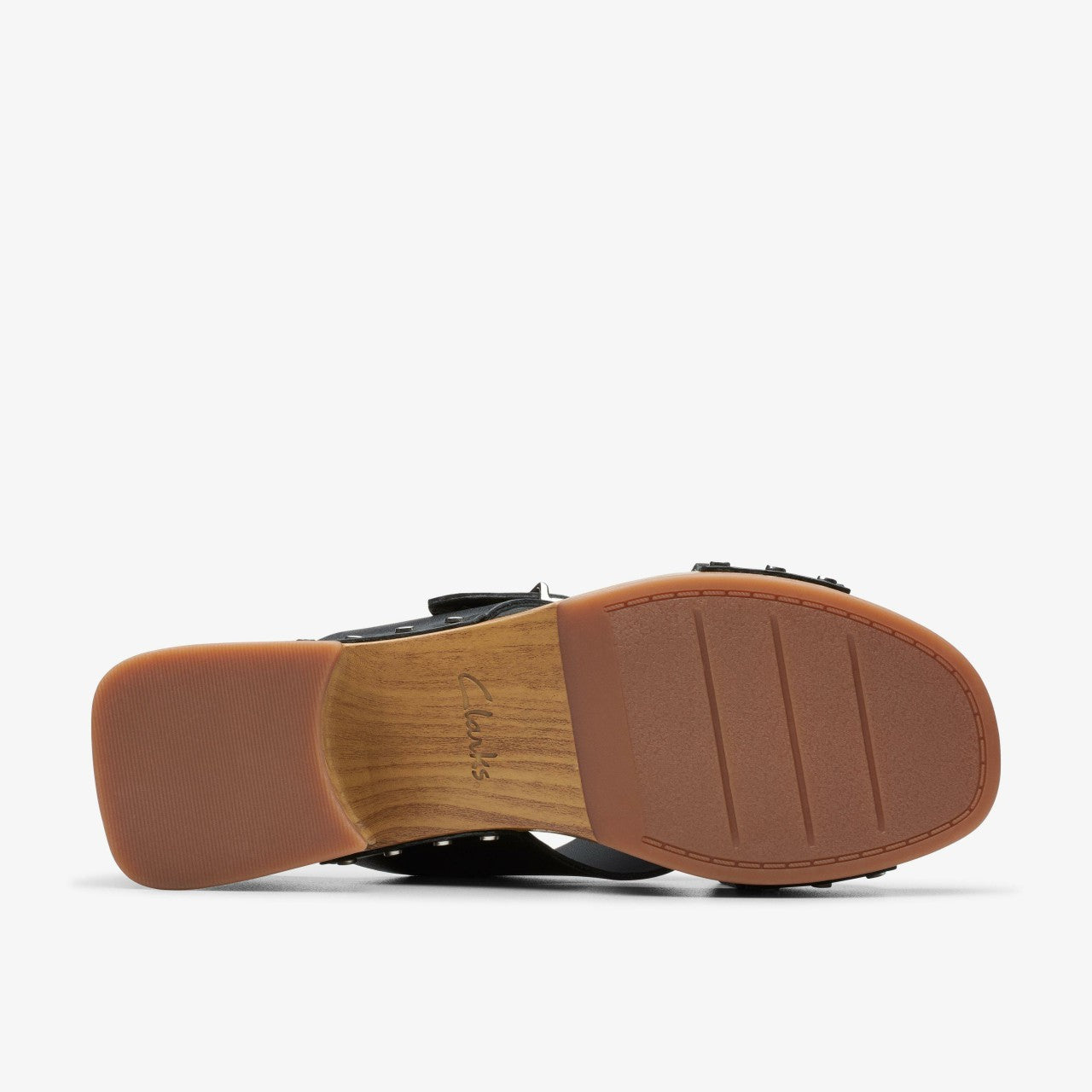 Sivanne Walk Black Leather Clarks Women